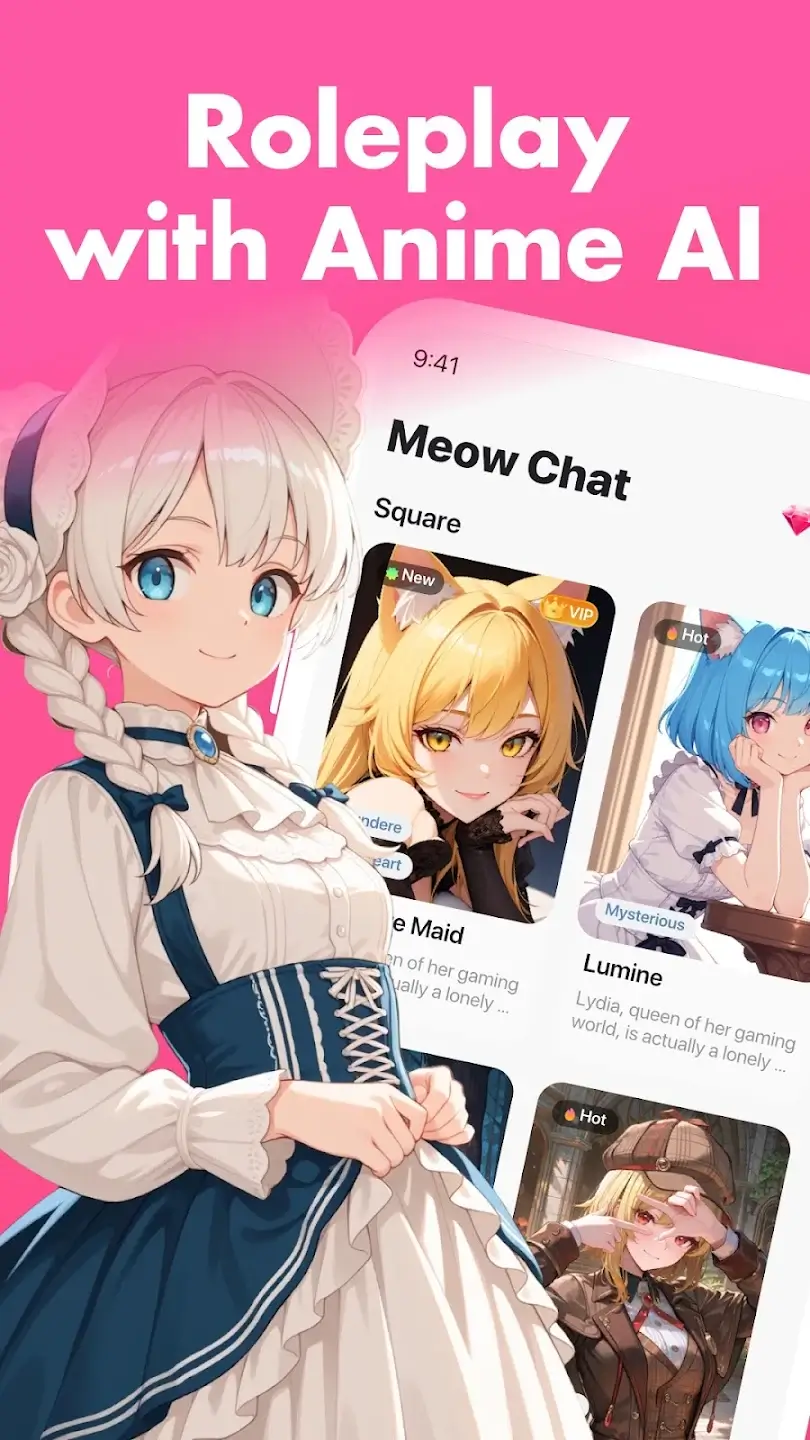 Meow AI | Roleplay with anime AI characters